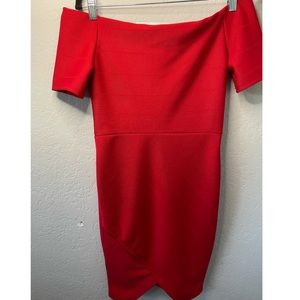 Bandage fashionnova midi dress in medium